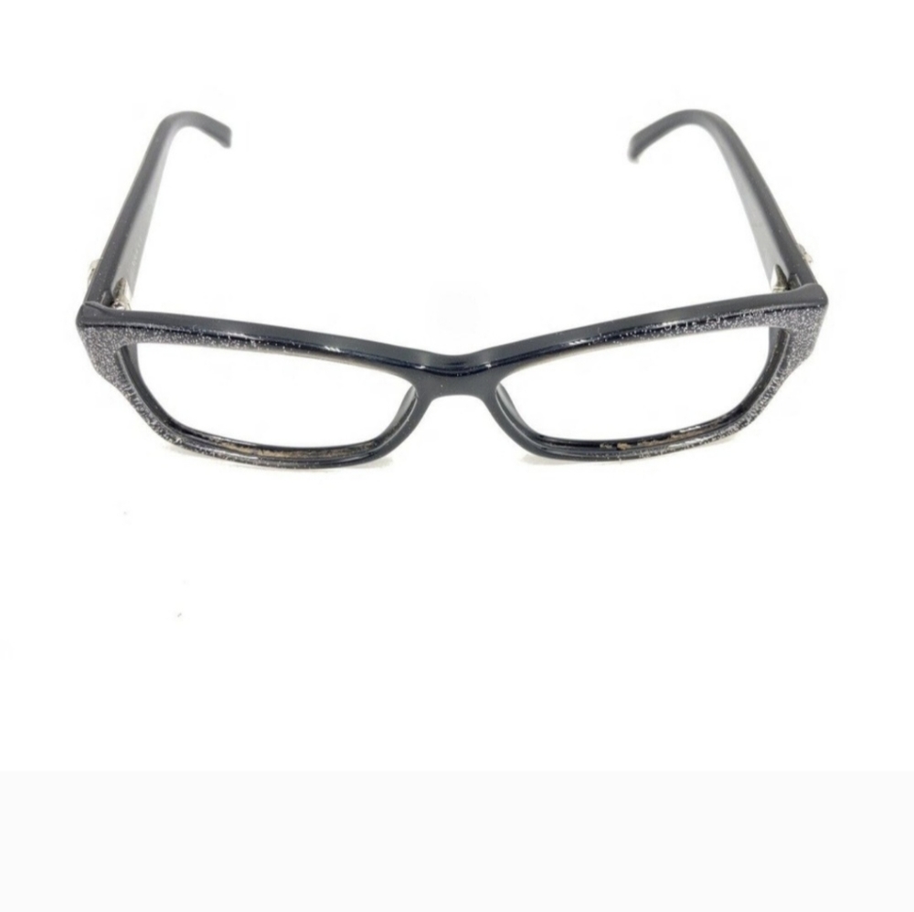 NWOT Gucci GG 3203 Yho Black Glitter  Rectangular Optical Frames Eyeglasses - Picture 3 of 12